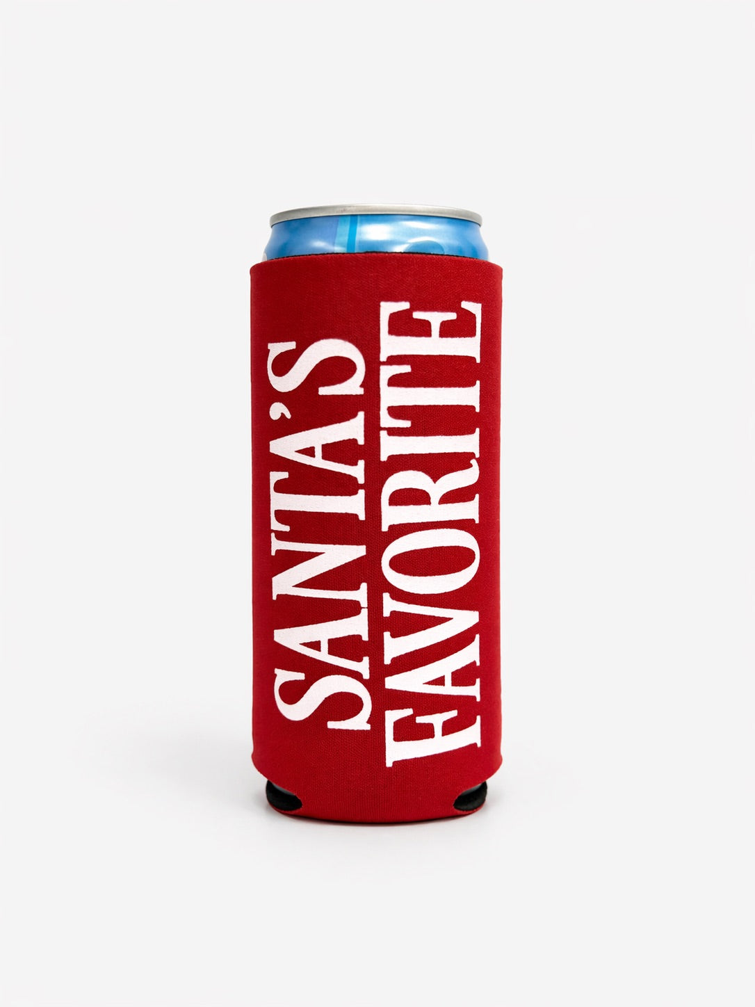 Santa's Favorite - Slim Can Coozie