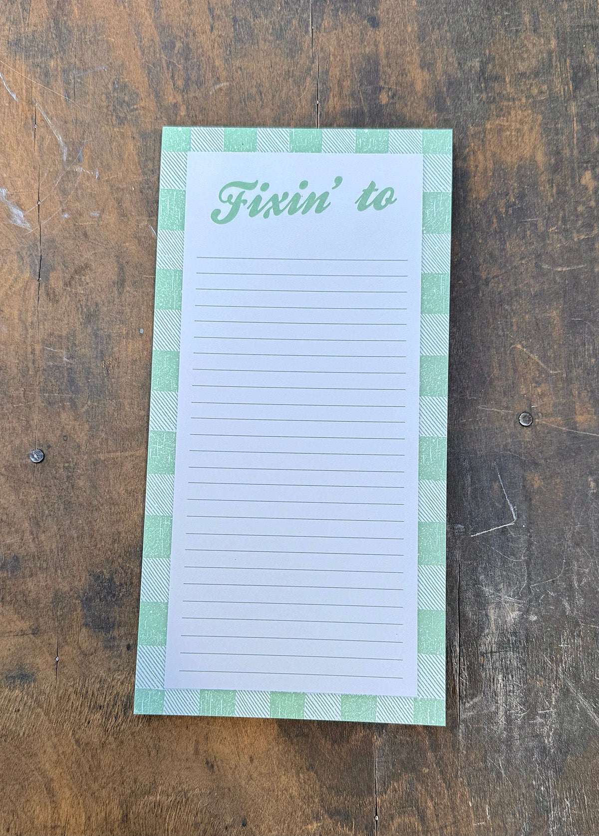 Fixin' To Notepad