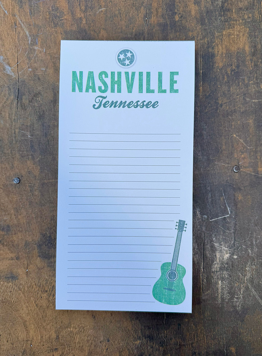 NASHVILLE Notepad