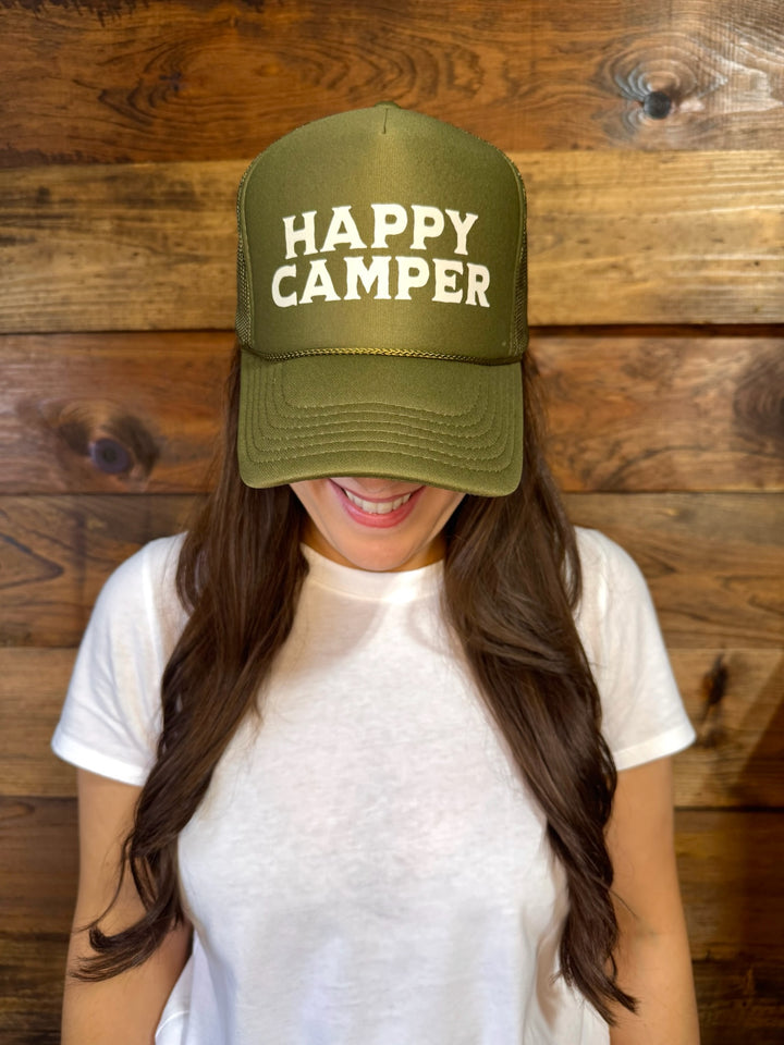 Happy Camper Trucker Hat