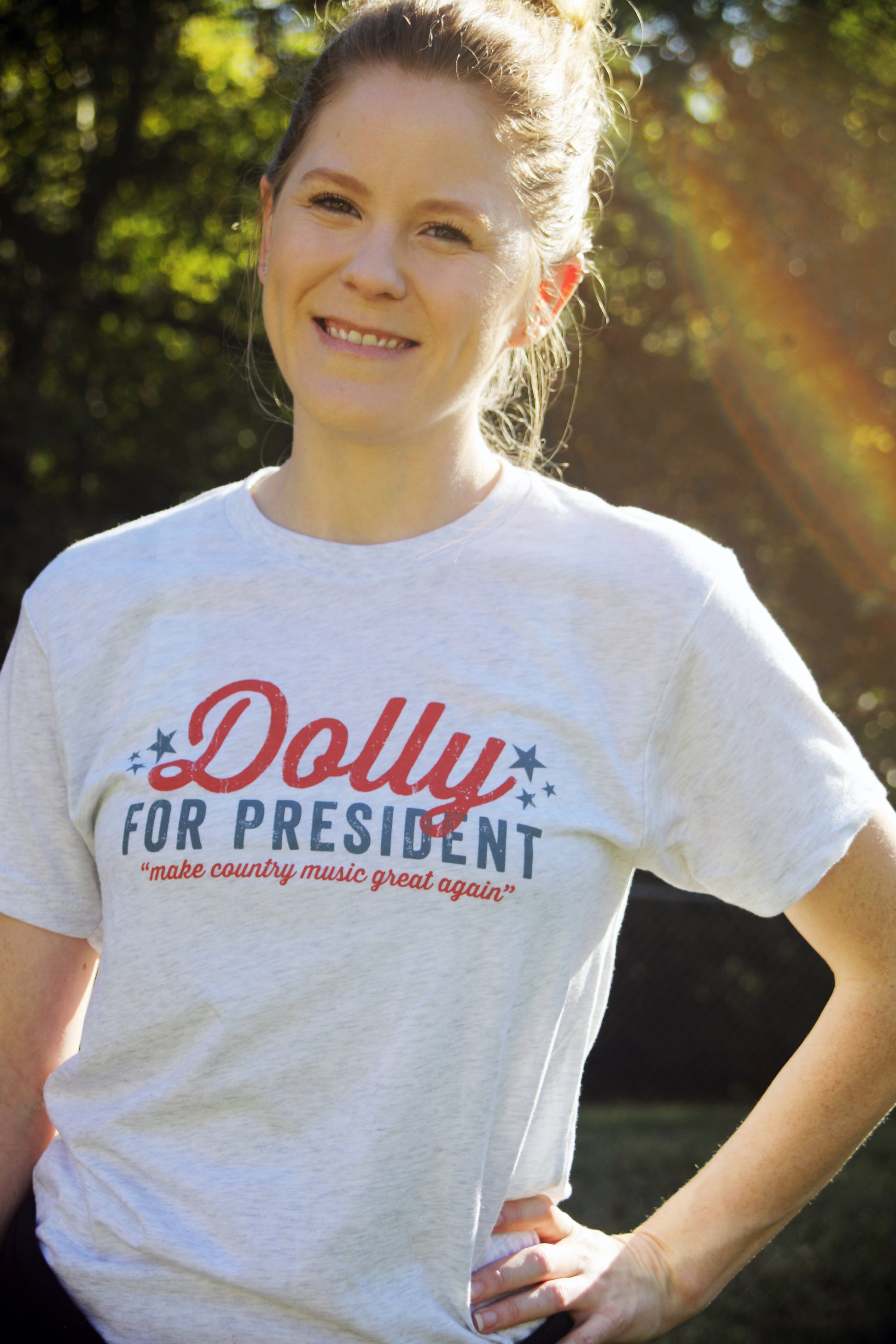 Dolly for President - ADULT - Heather White
