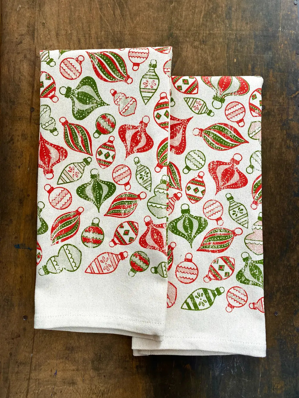 Vintage Ornament-Kitchen Towel