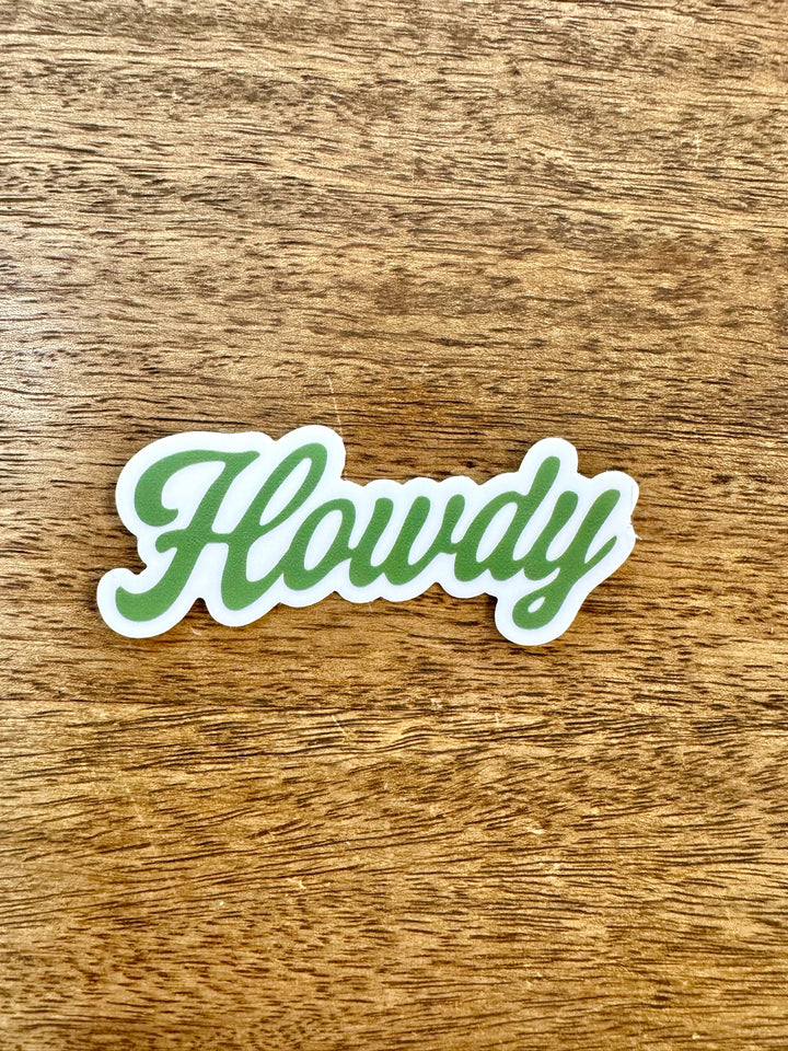 Howdy Sticker