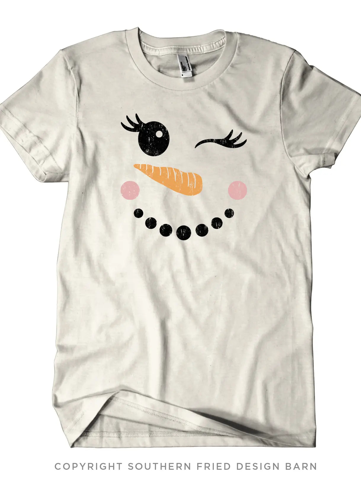 Snowman Face- Shirt
