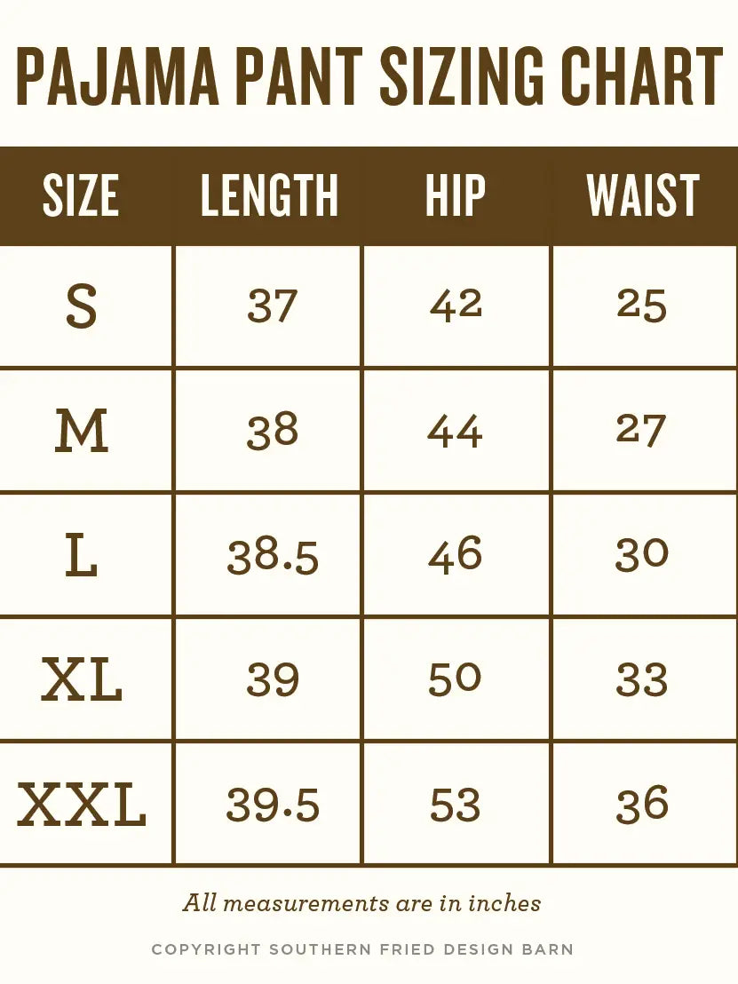 Cowgirl Boot Pajama Pant