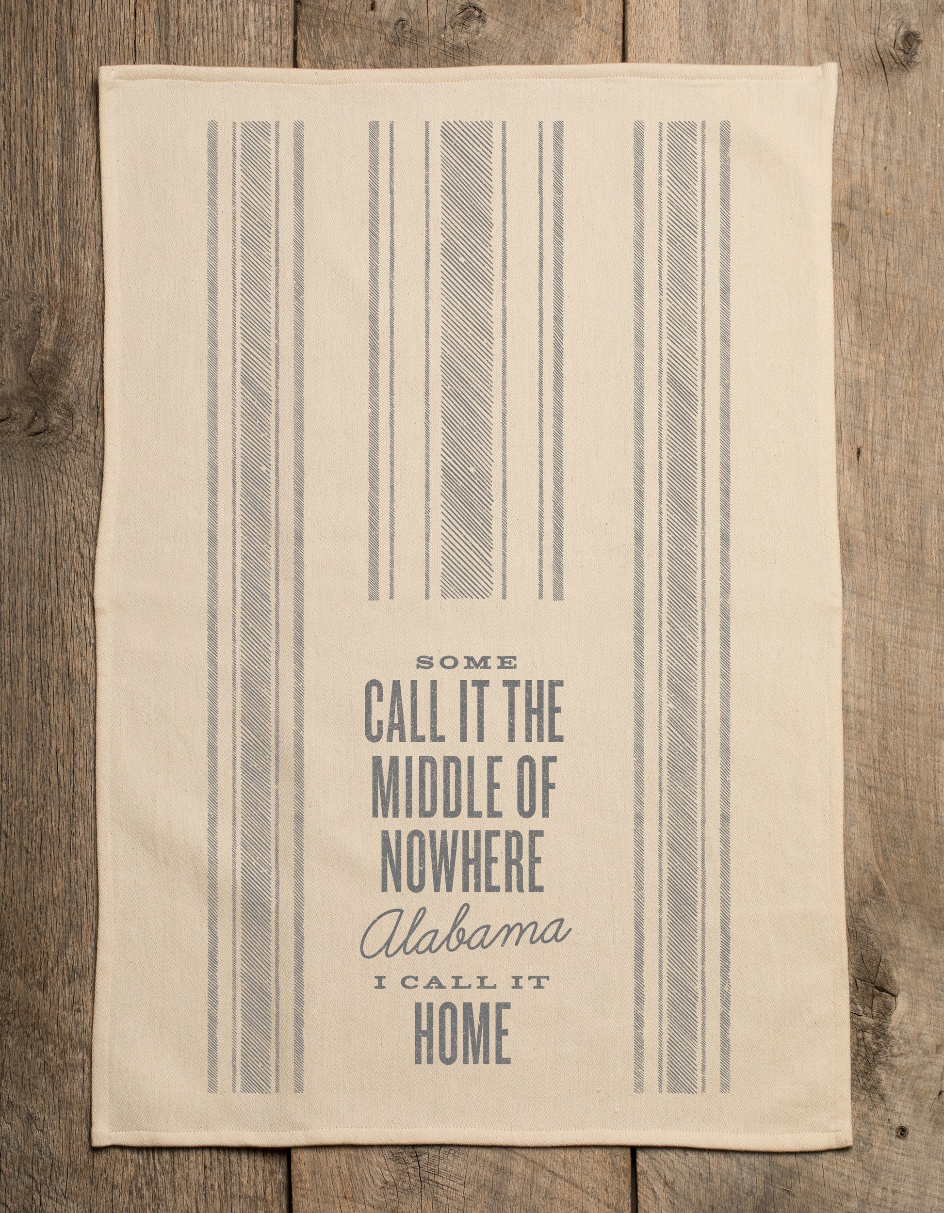 Middle Of Nowhere Alabama Kitchen Towel