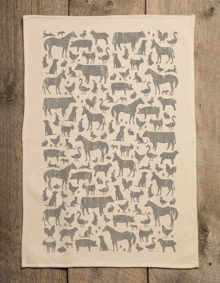 Farm Animals  - Kitchen Towel