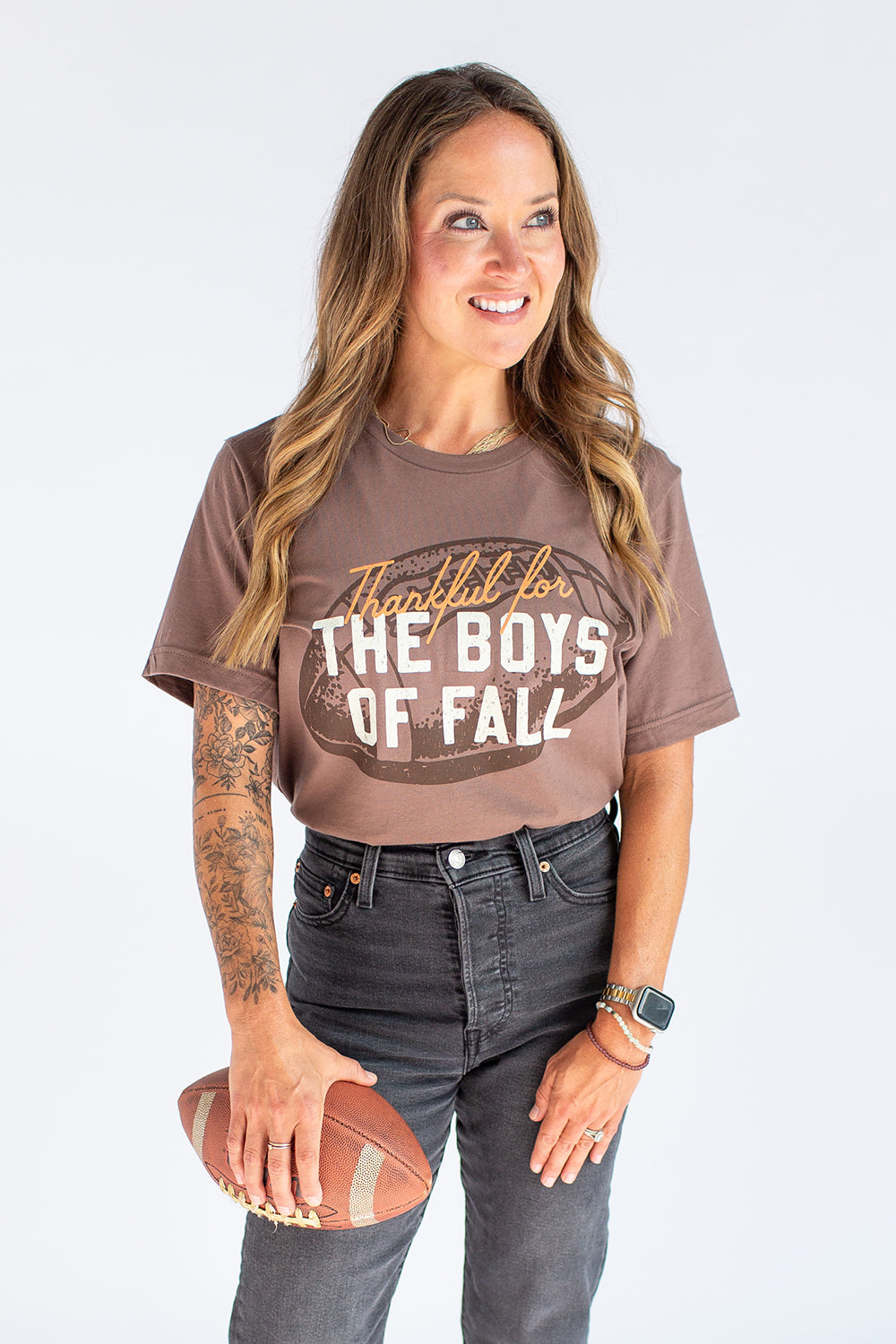Thankful For The Boys Of Fall Shirt