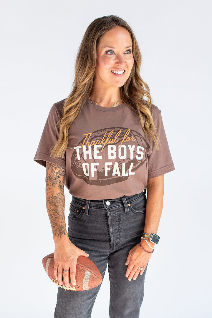 Thankful For The Boys Of Fall Shirt