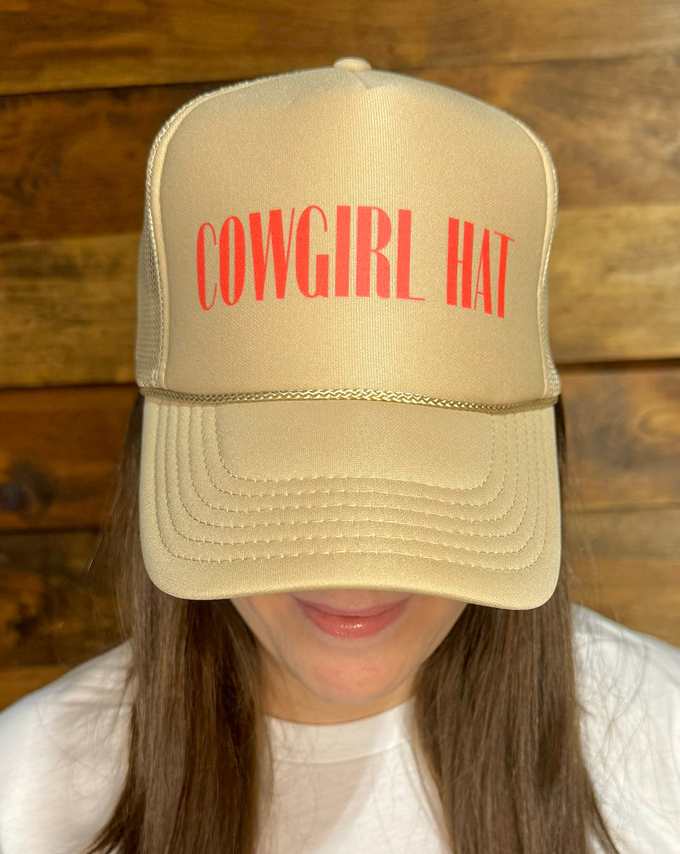 Cowgirl Hat-Trucker Hat