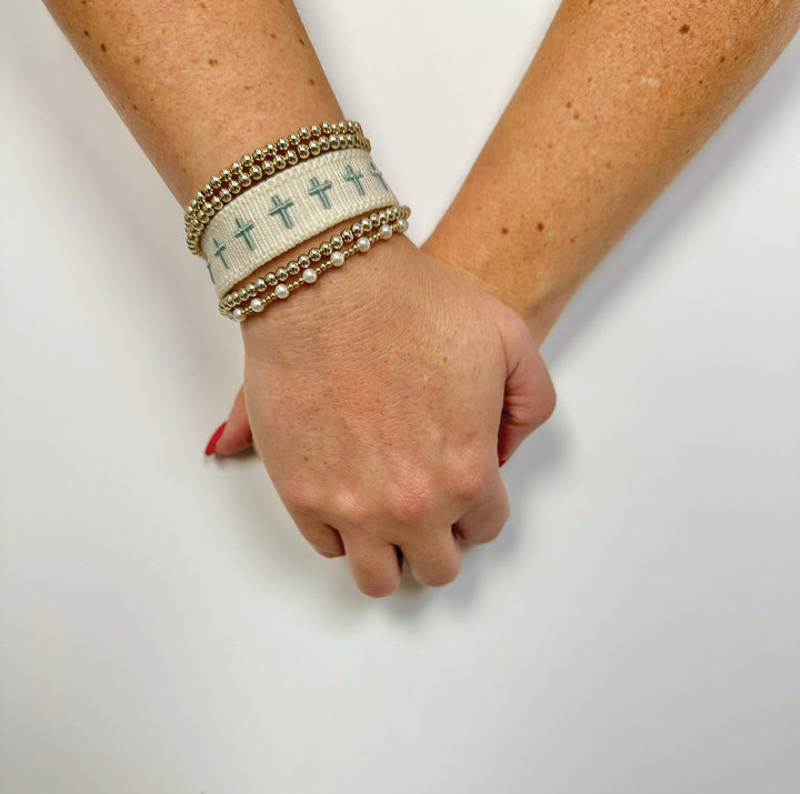 Cross Woven Bracelet