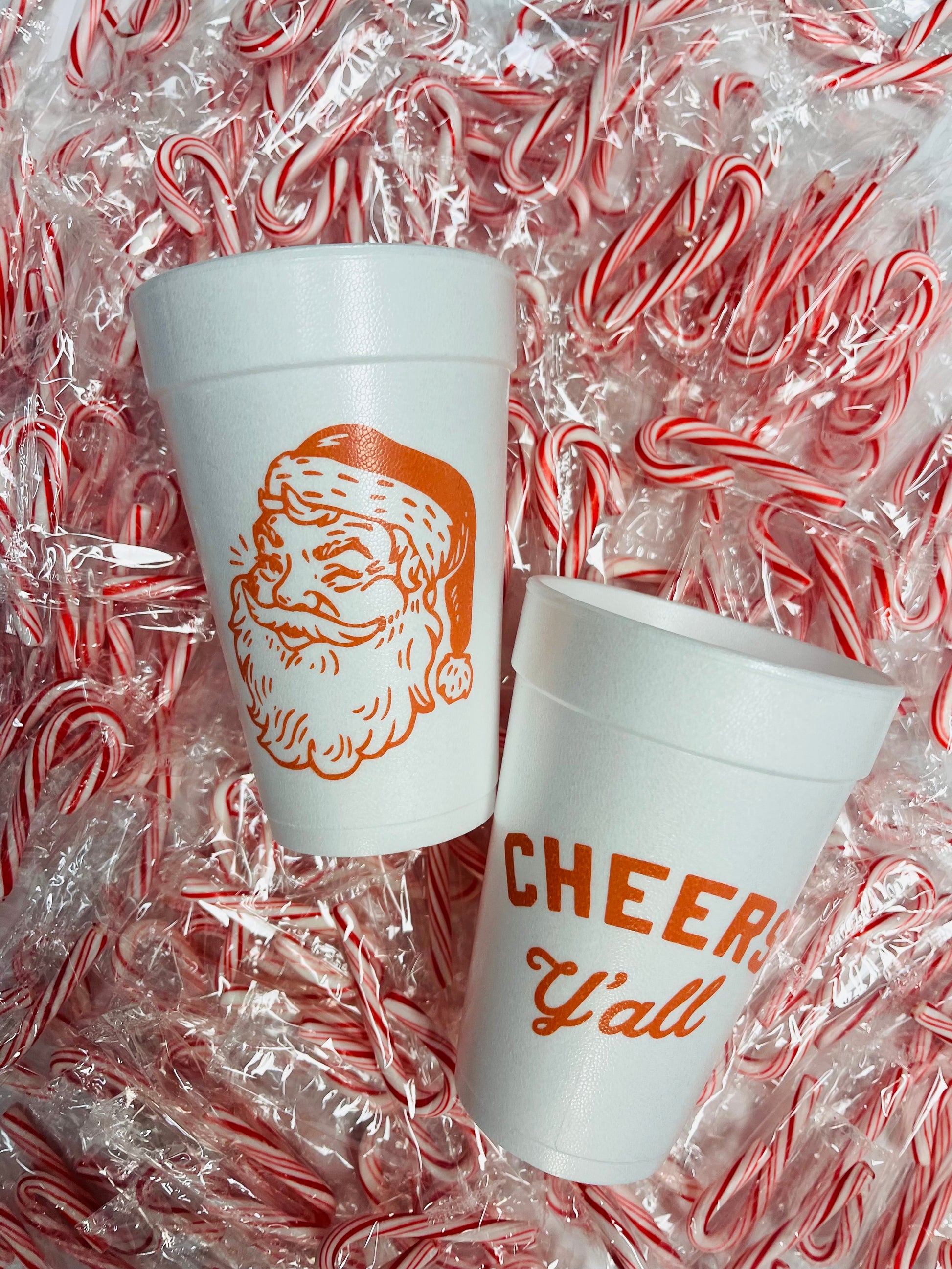 Cheers Y'all Foam Cups - Buy 3 Sleeves Get the 4th Free