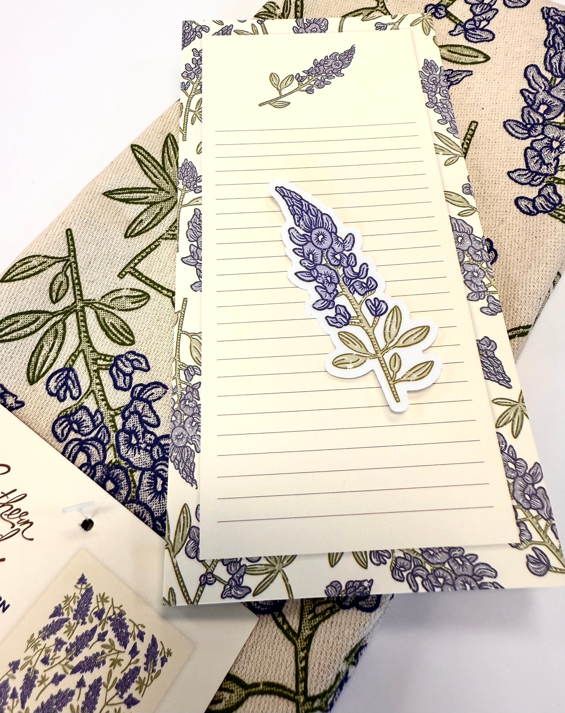 Bluebonnet Notepad