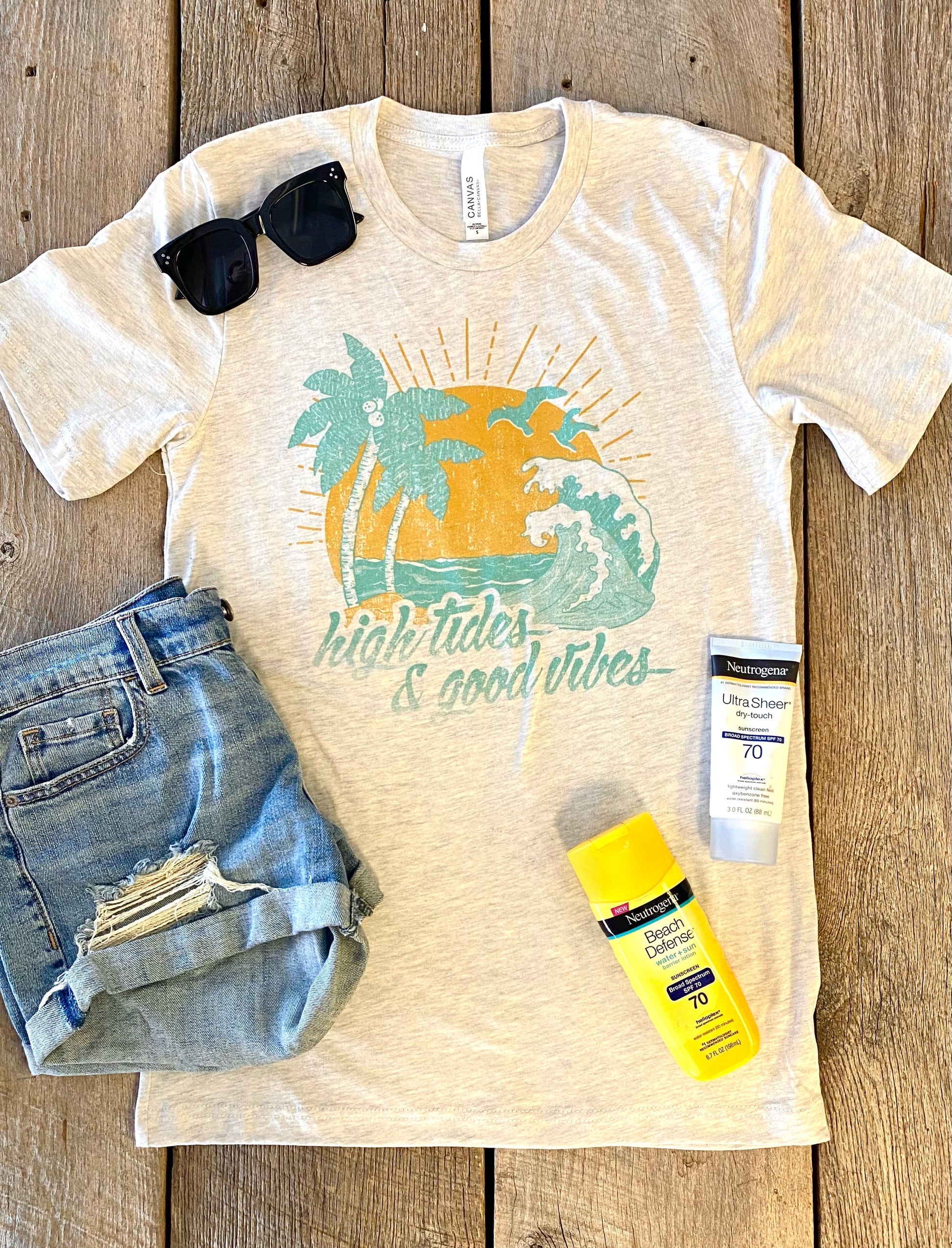 High Tides & Good Vibes- Shirt
