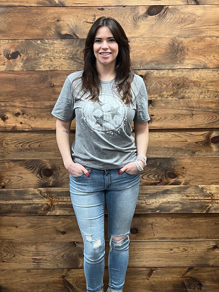 Tristar Heather Gray Short Sleeve Shirt