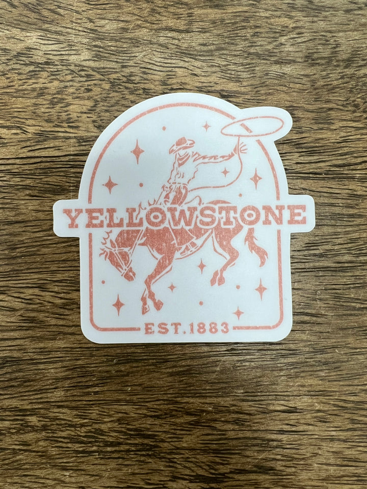 Yellowstone- Sticker