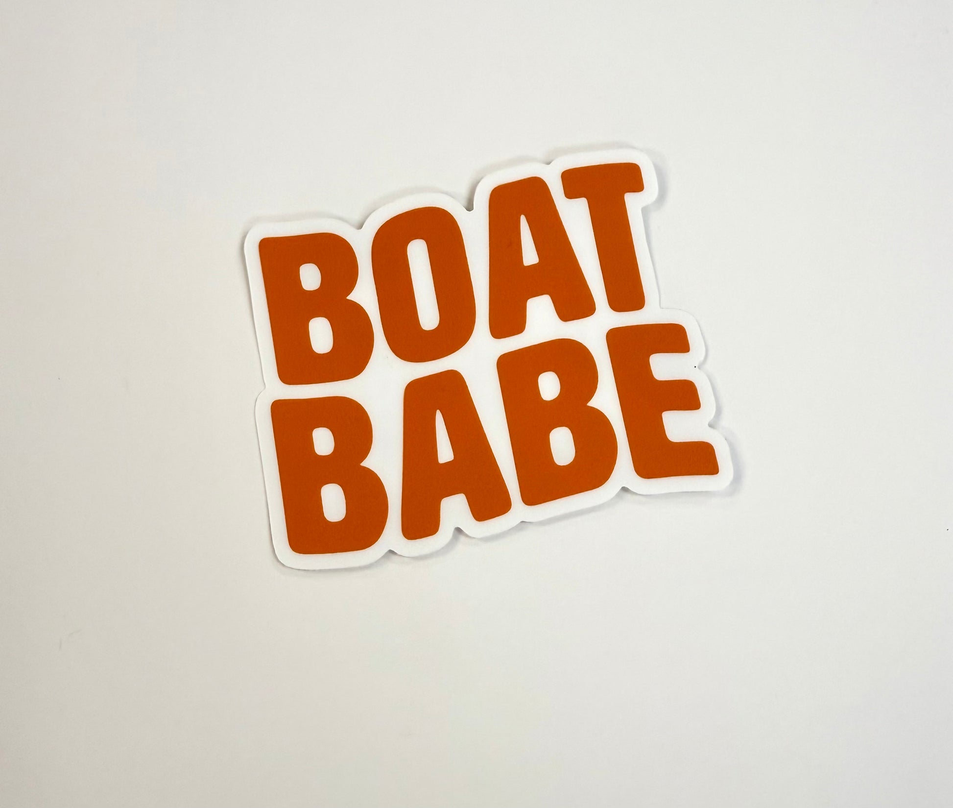 Boat Babe Sticker