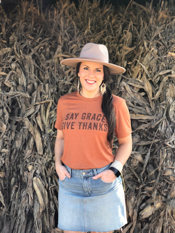 Say Grace Give Thanks - Shirt