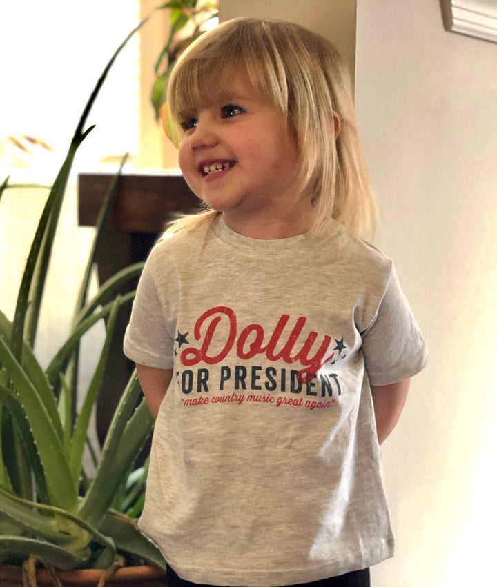 Dolly For President - TODDLER - Heather White