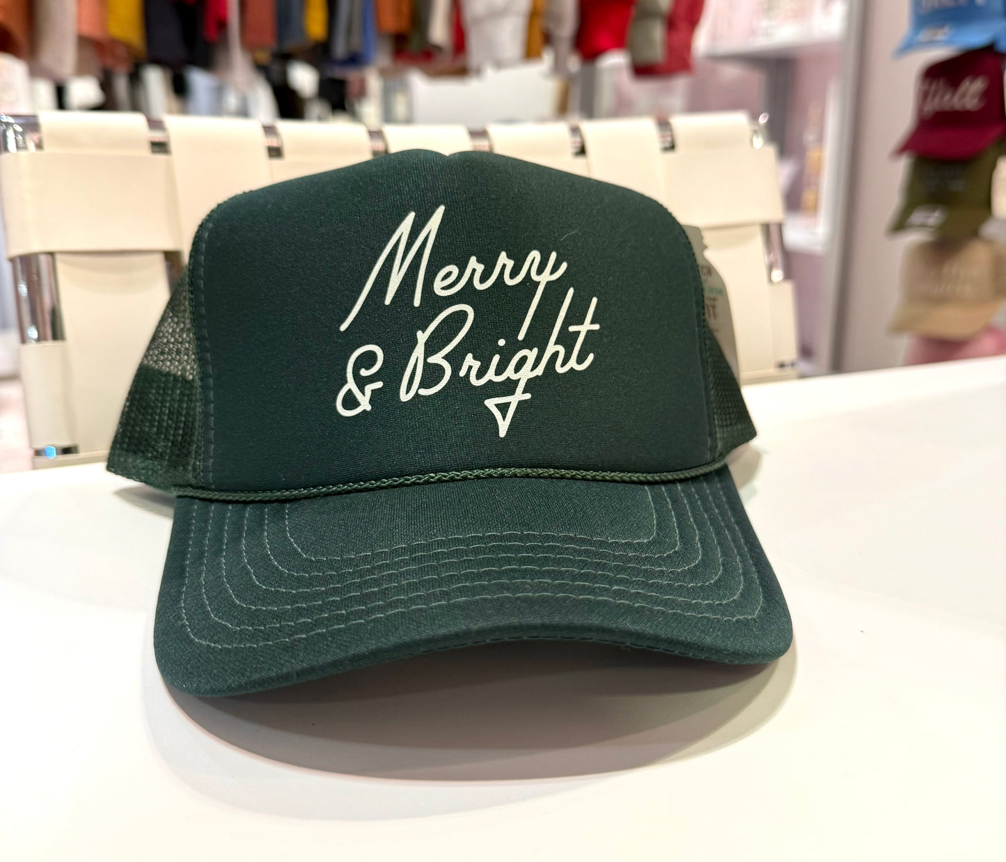 Merry and Bright Trucker Hat