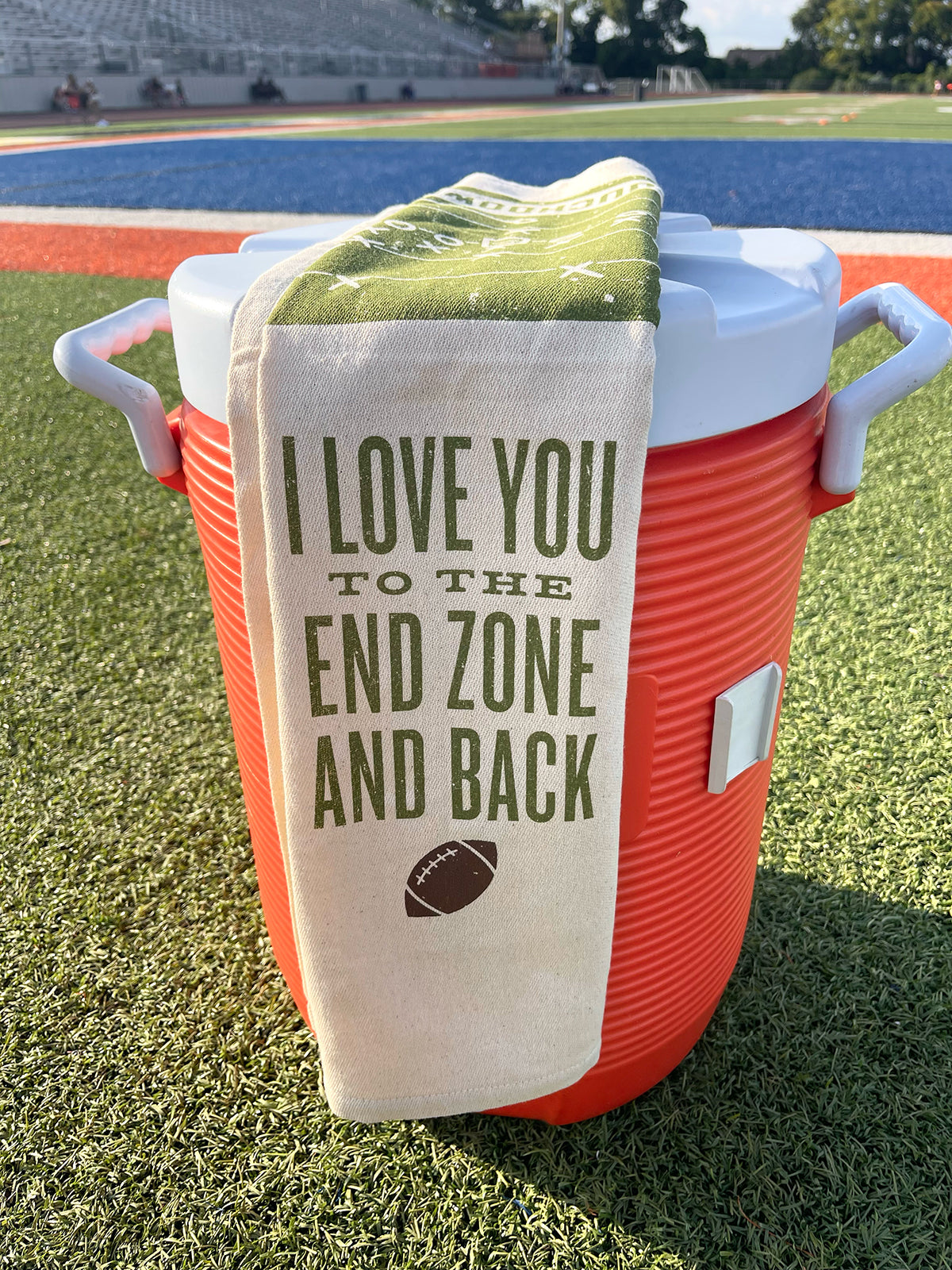 I Love You To The End Zone And Back-Kitchen Towel
