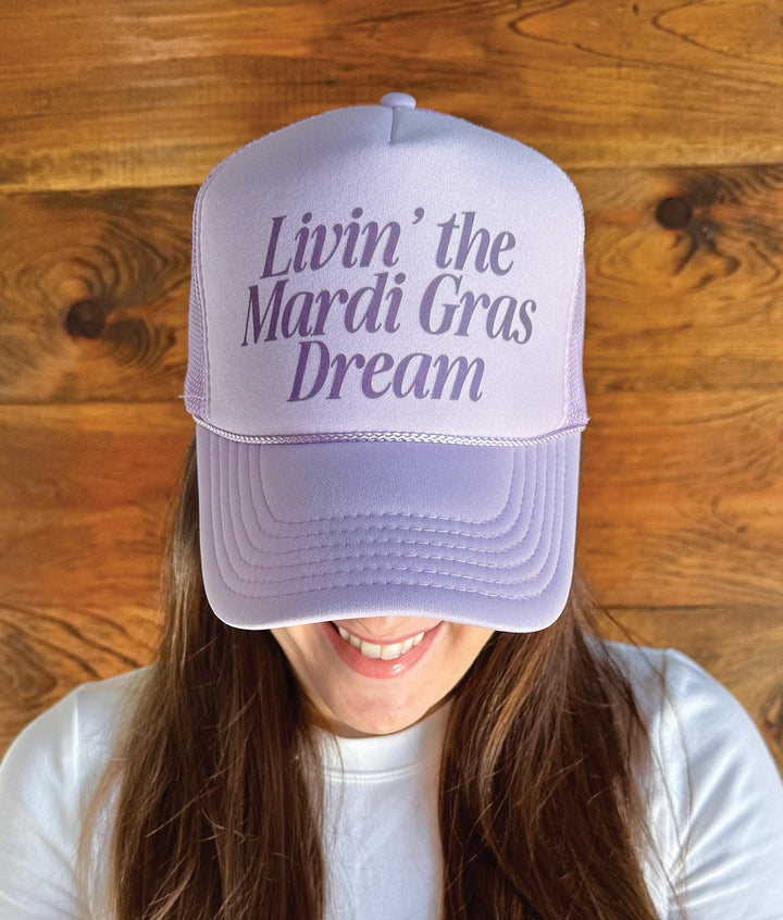 PREORDER - "Livin' The Mardi Gras Dream" Trucker Hat