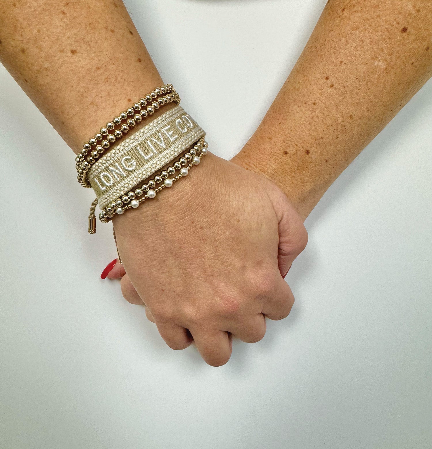 Long Live Cowgirls Woven Bracelet