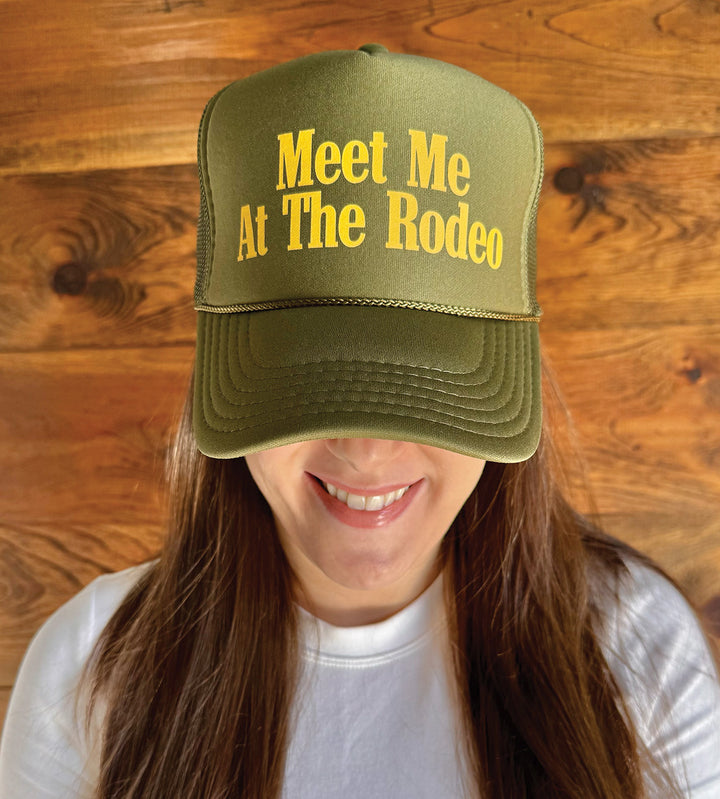 PREORDER -"Meet Me At The Rodeo" Trucker Hat