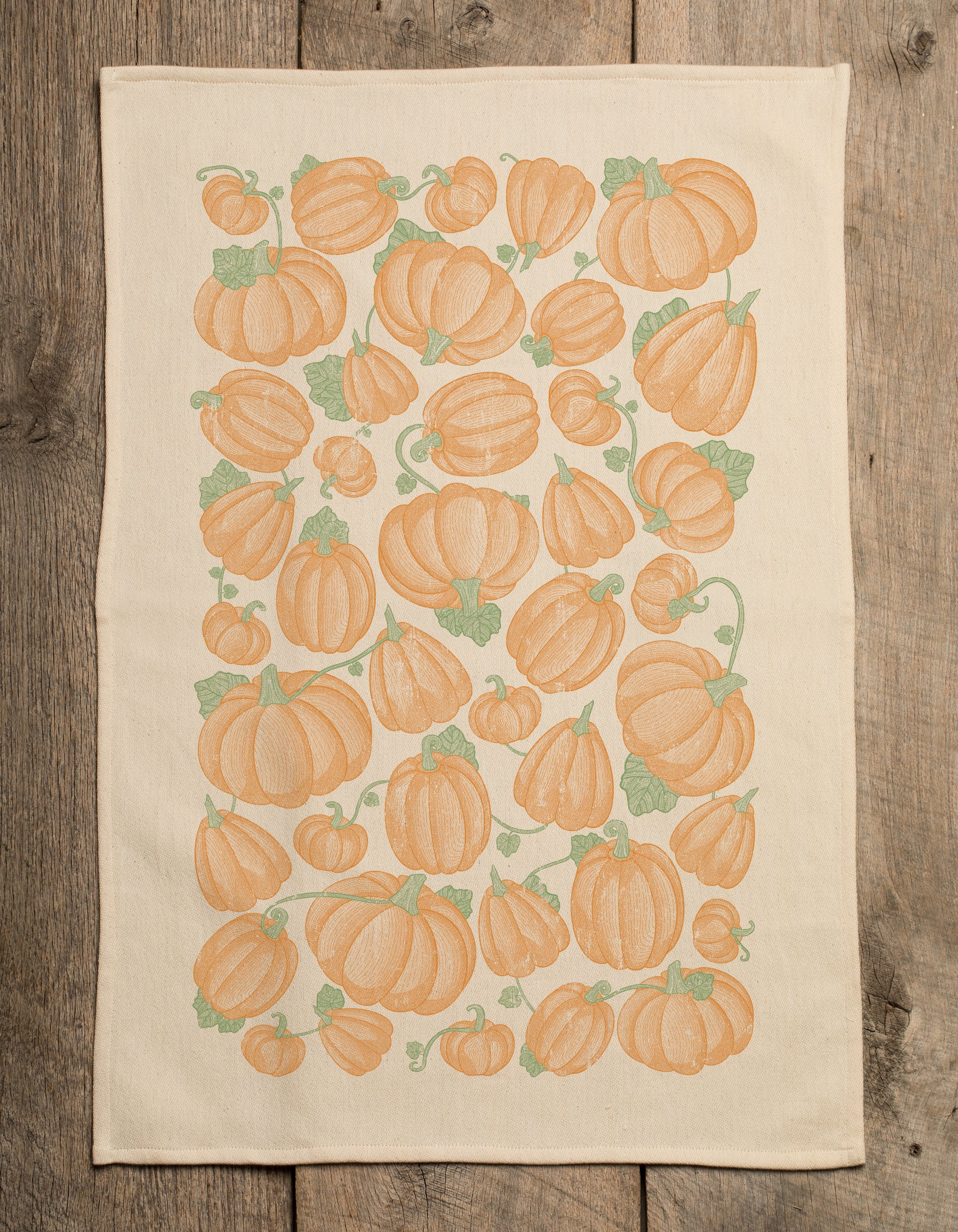 Pumpkin Pattern Kitchen Towel