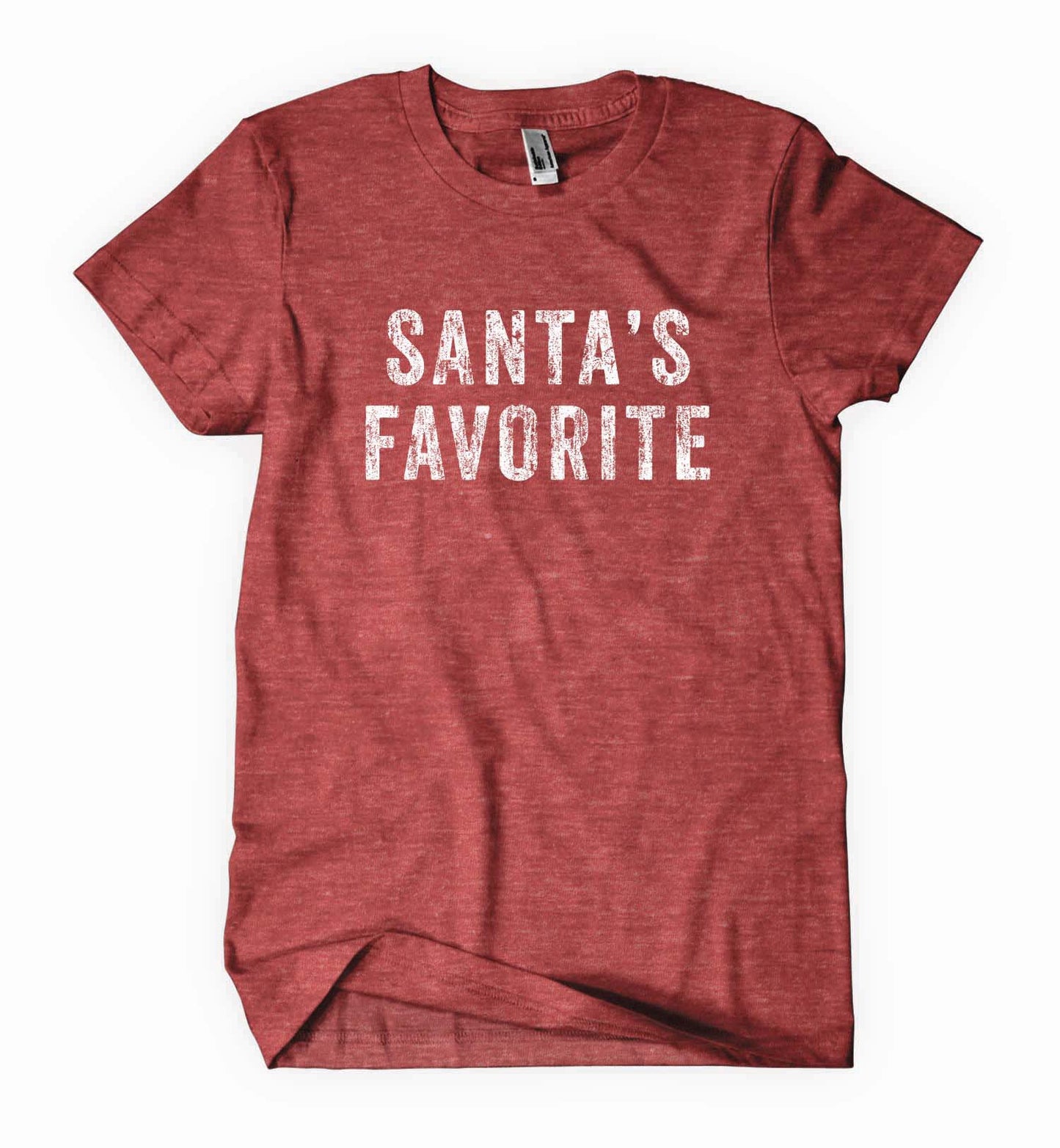 Santa's Favorite Red YOUTH Shirt