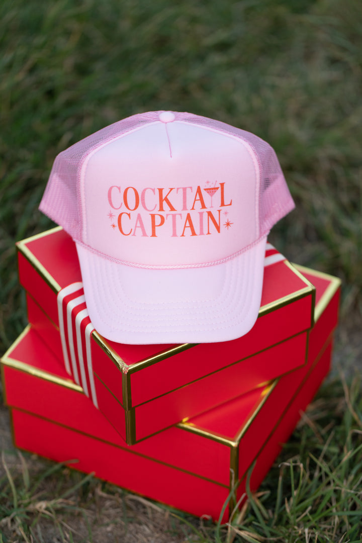 Cocktail Captain-Trucker Hat