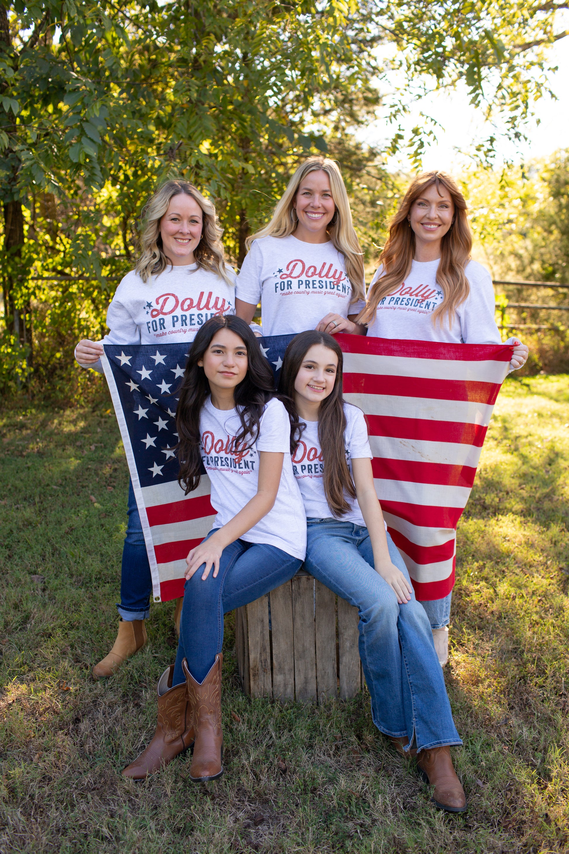 Dolly for President - YOUTH - Heather White