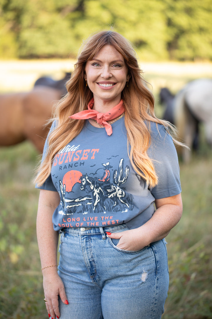 Wild Sunset Ranch Shirt