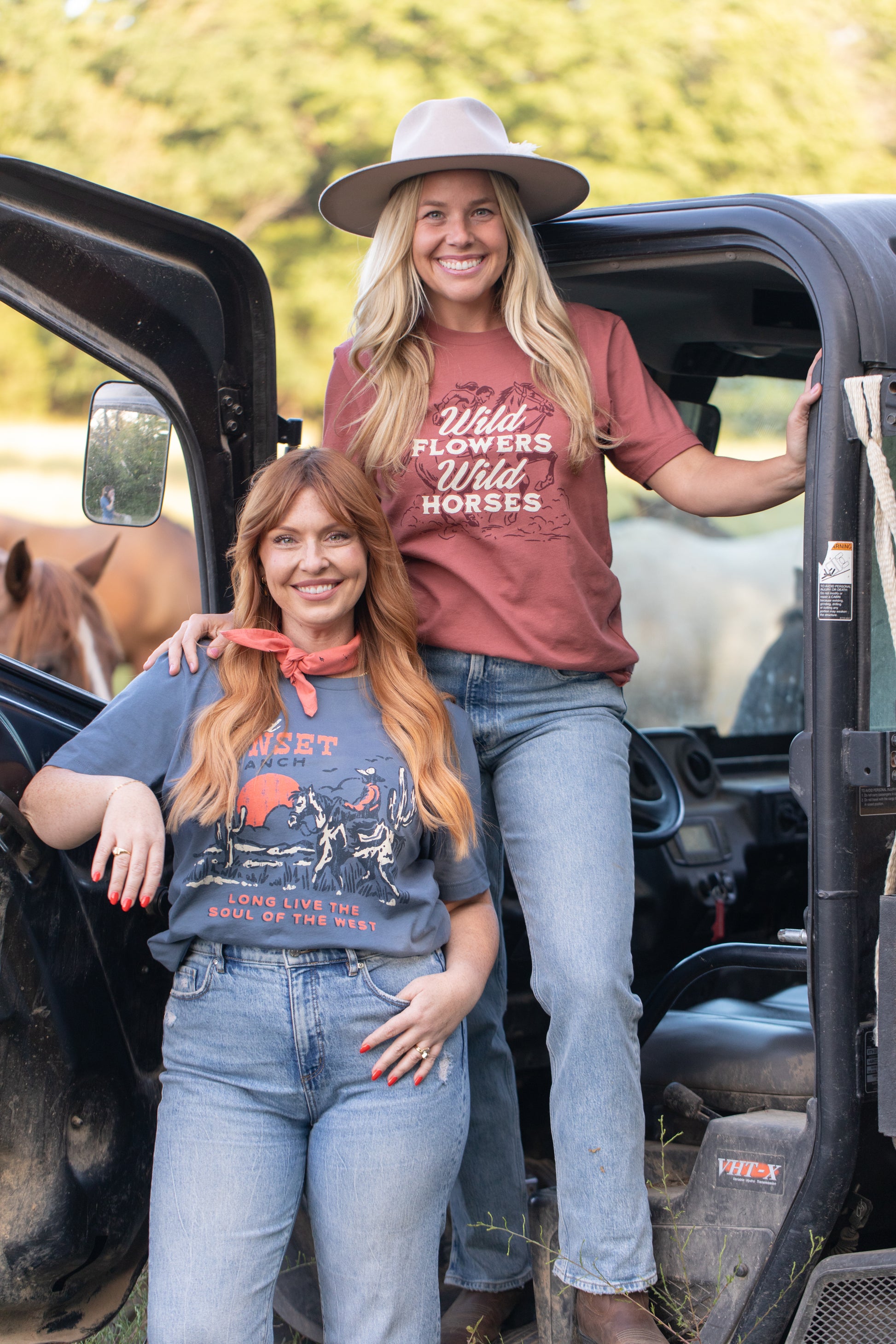 Wild Sunset Ranch Shirt