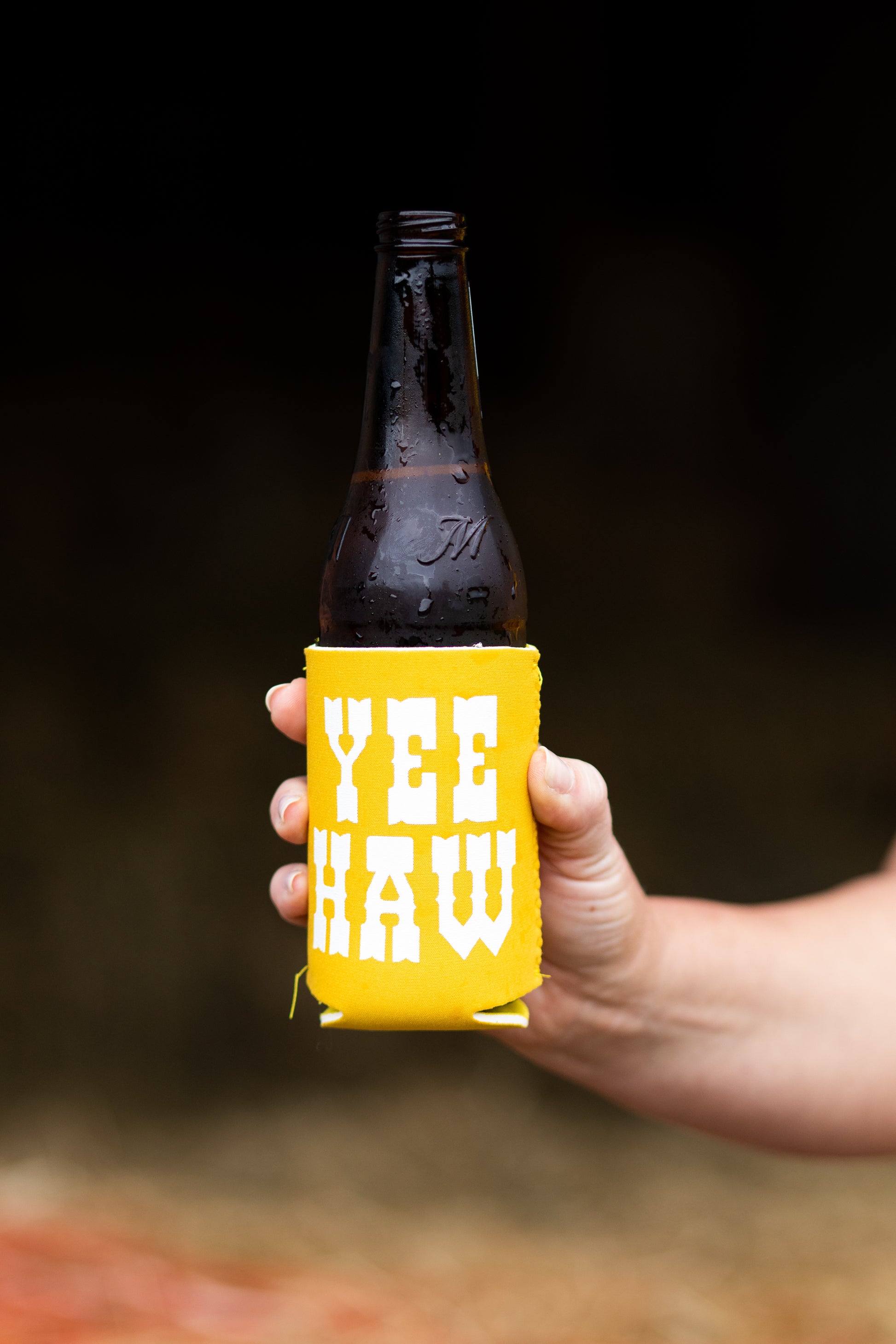Yeehaw (Yellow/White) - Coozie