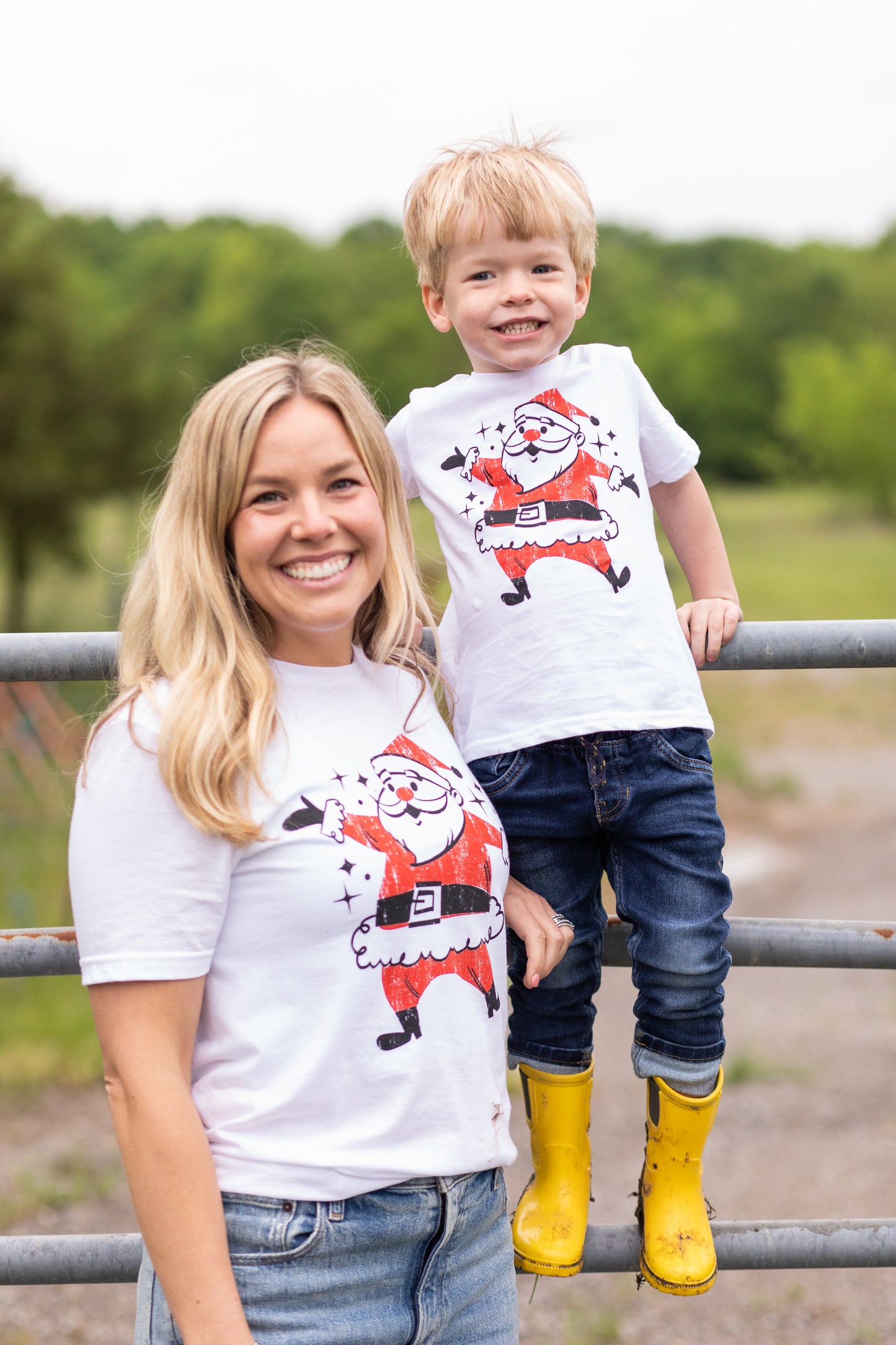 Jolly Santa- Toddler Shirt