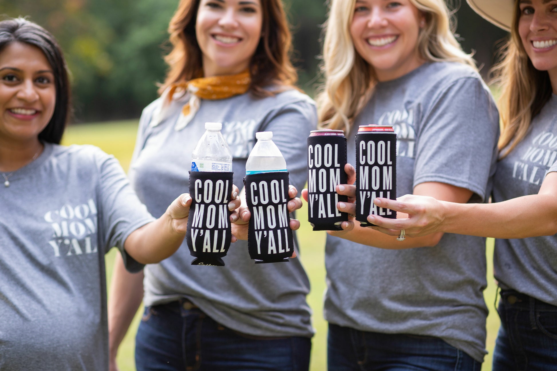 Cool Mom Y'all (Slim Can) - Coozie