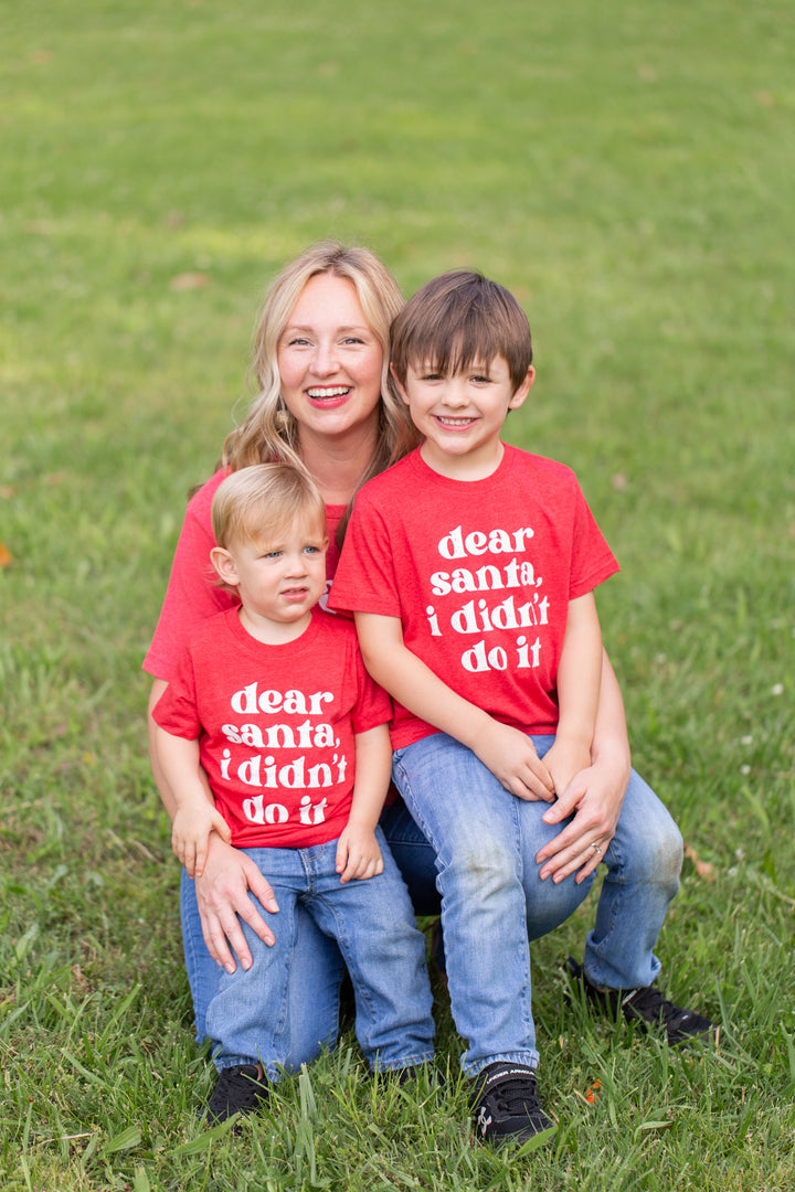 Dear Santa, I Didn't Do It- Toddler Shirt