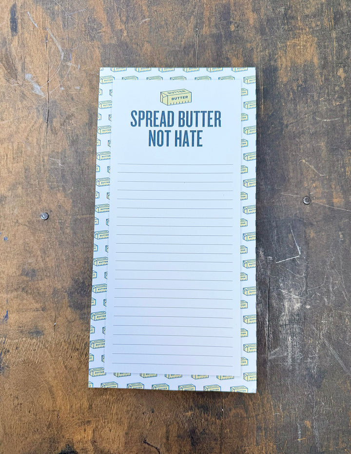 Spread Butter Notepad