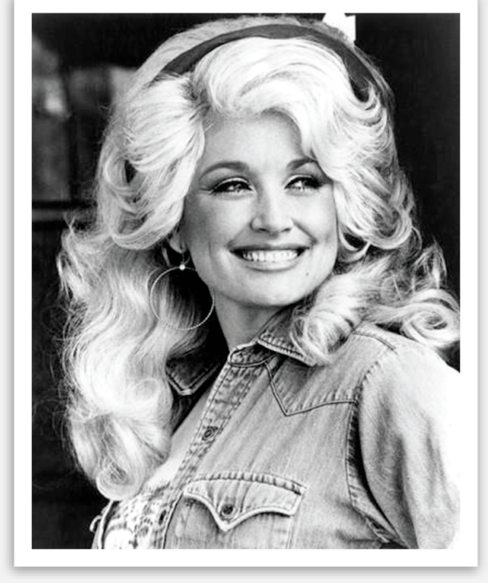 Dolly B/W Sticker