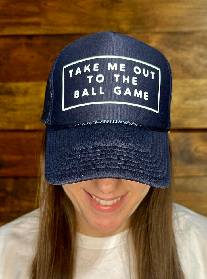Take Me Out To The Ball Game-Trucker Hat