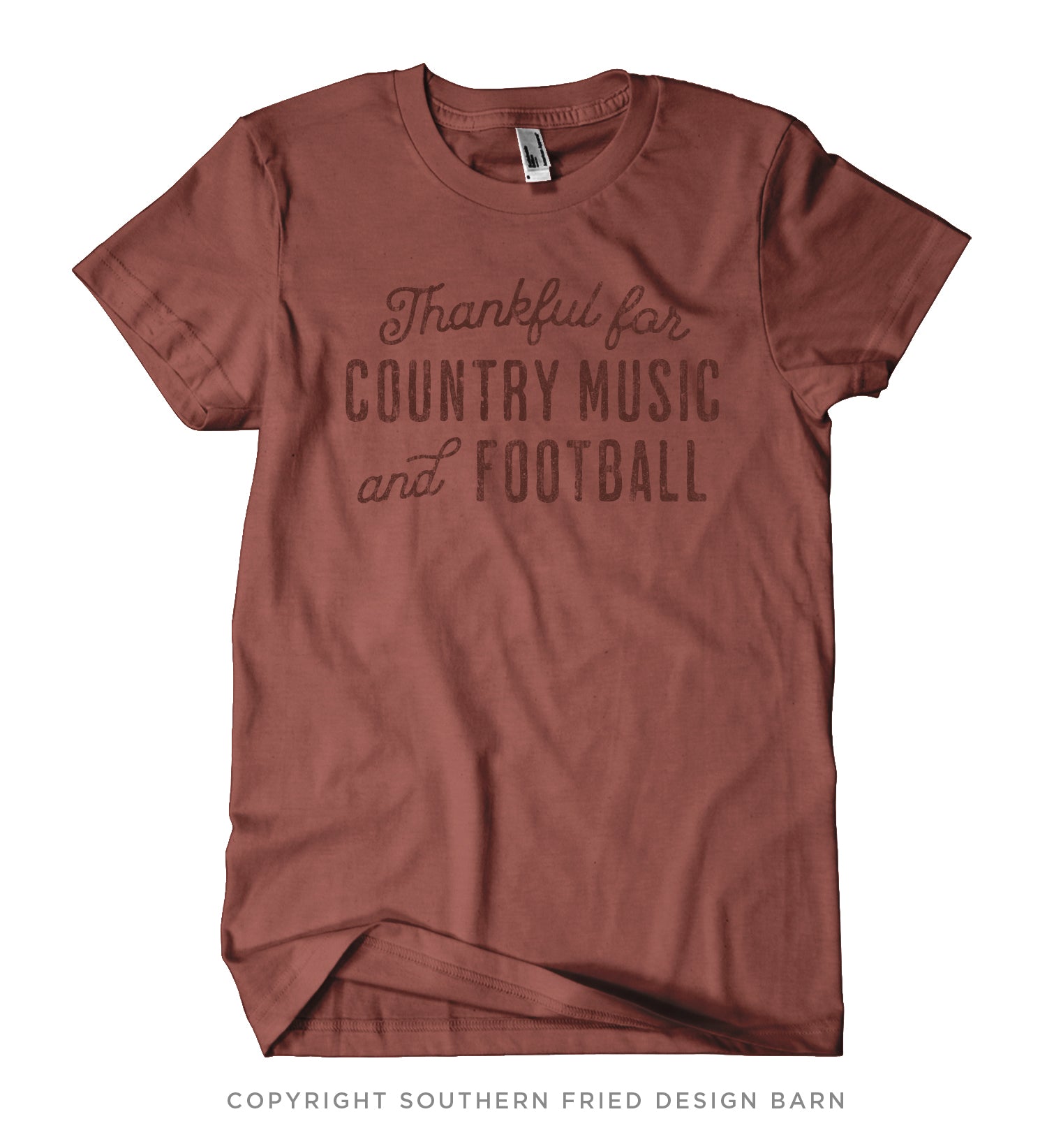 Thankful For Country Music and Football- Shirt