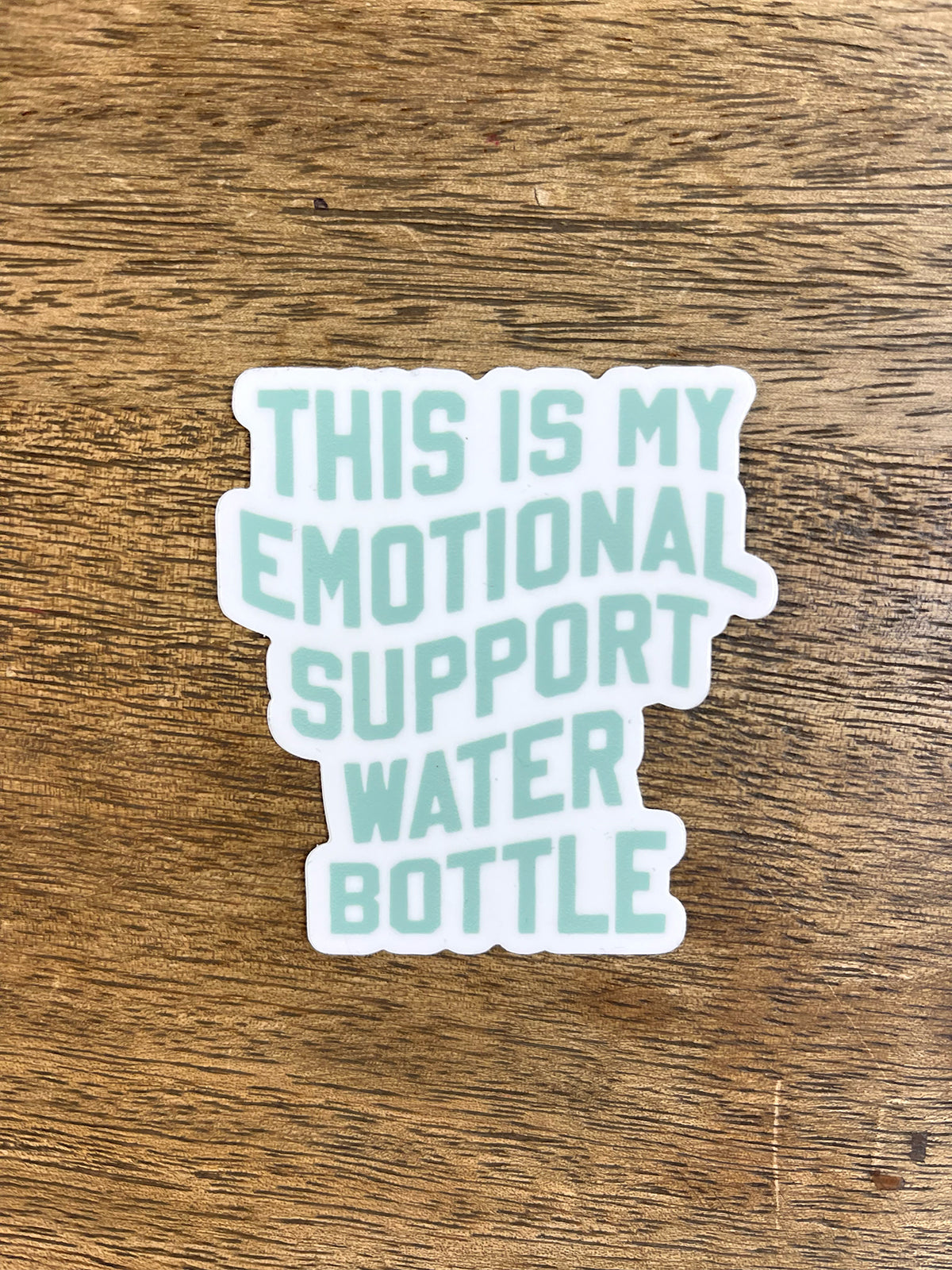 This is My Emotional Support Water Bottle - Sticker