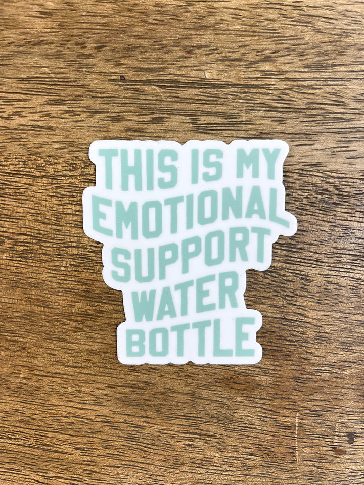 This is My Emotional Support Water Bottle - Sticker