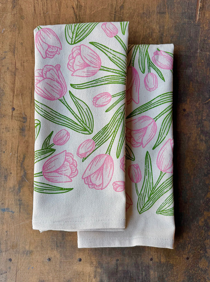 Tulips Kitchen Towel