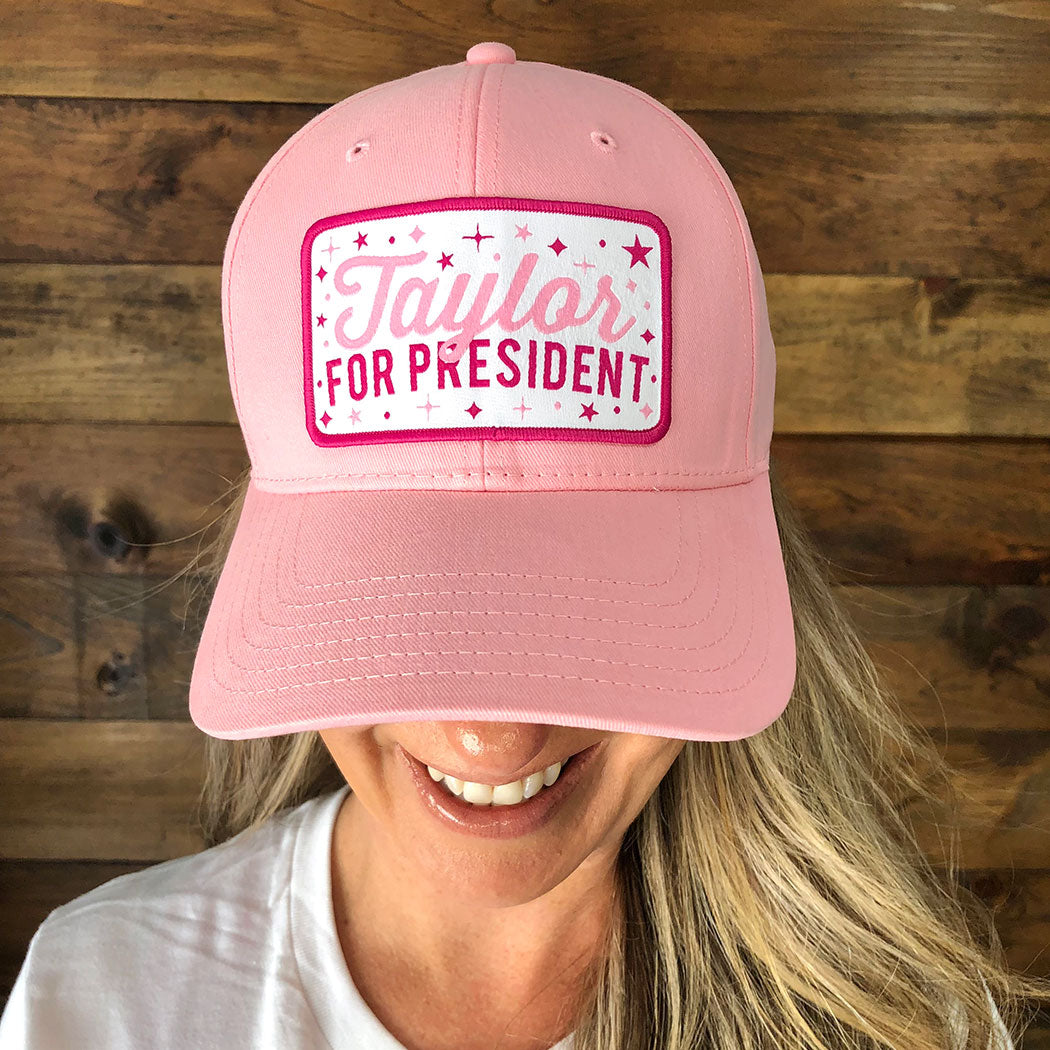Taylor for President Patch Hat