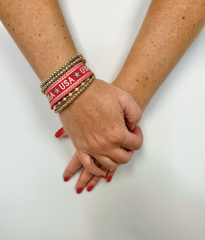 USA Woven Bracelet