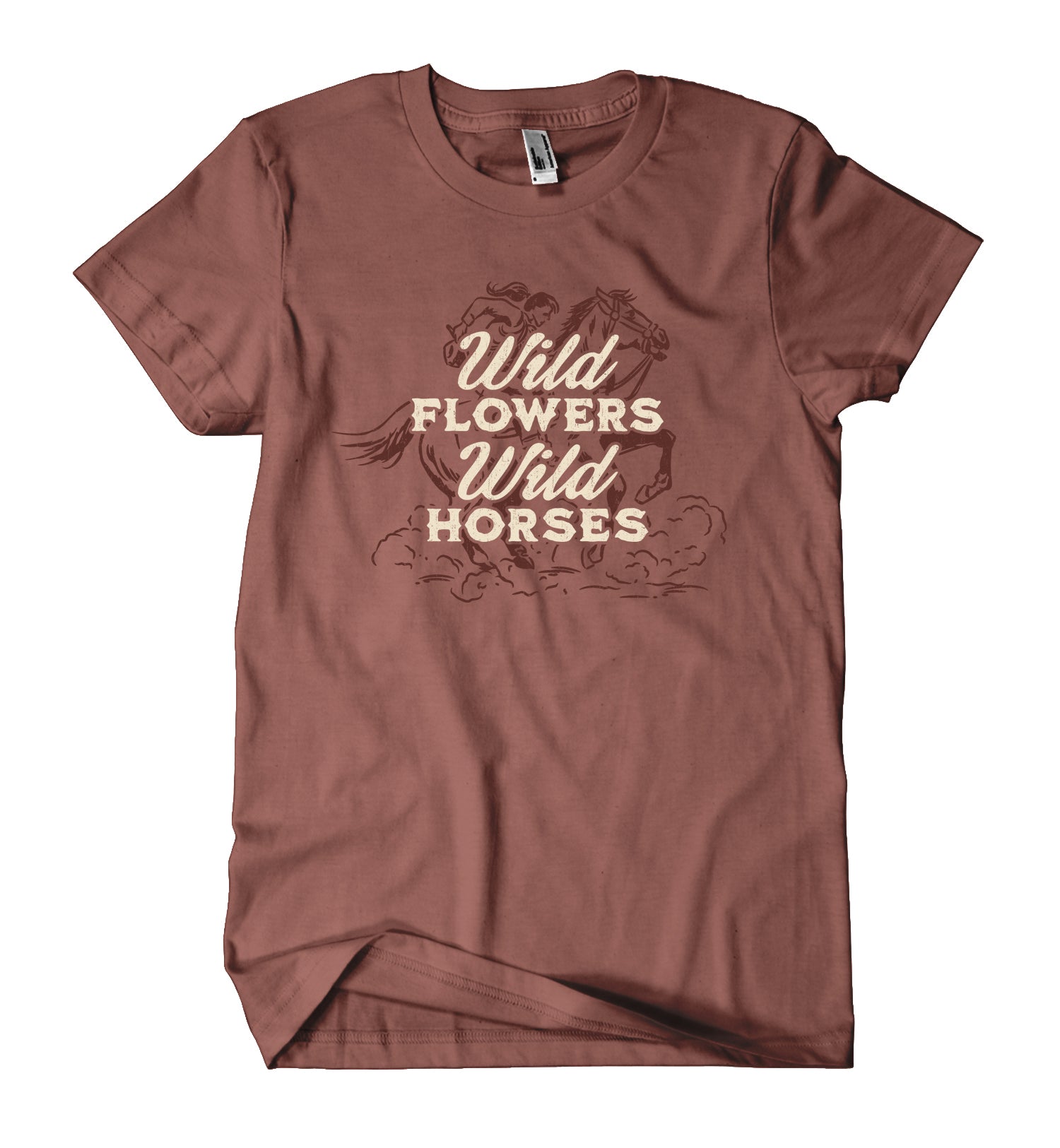 Wild Flowers Wild Horses Shirt
