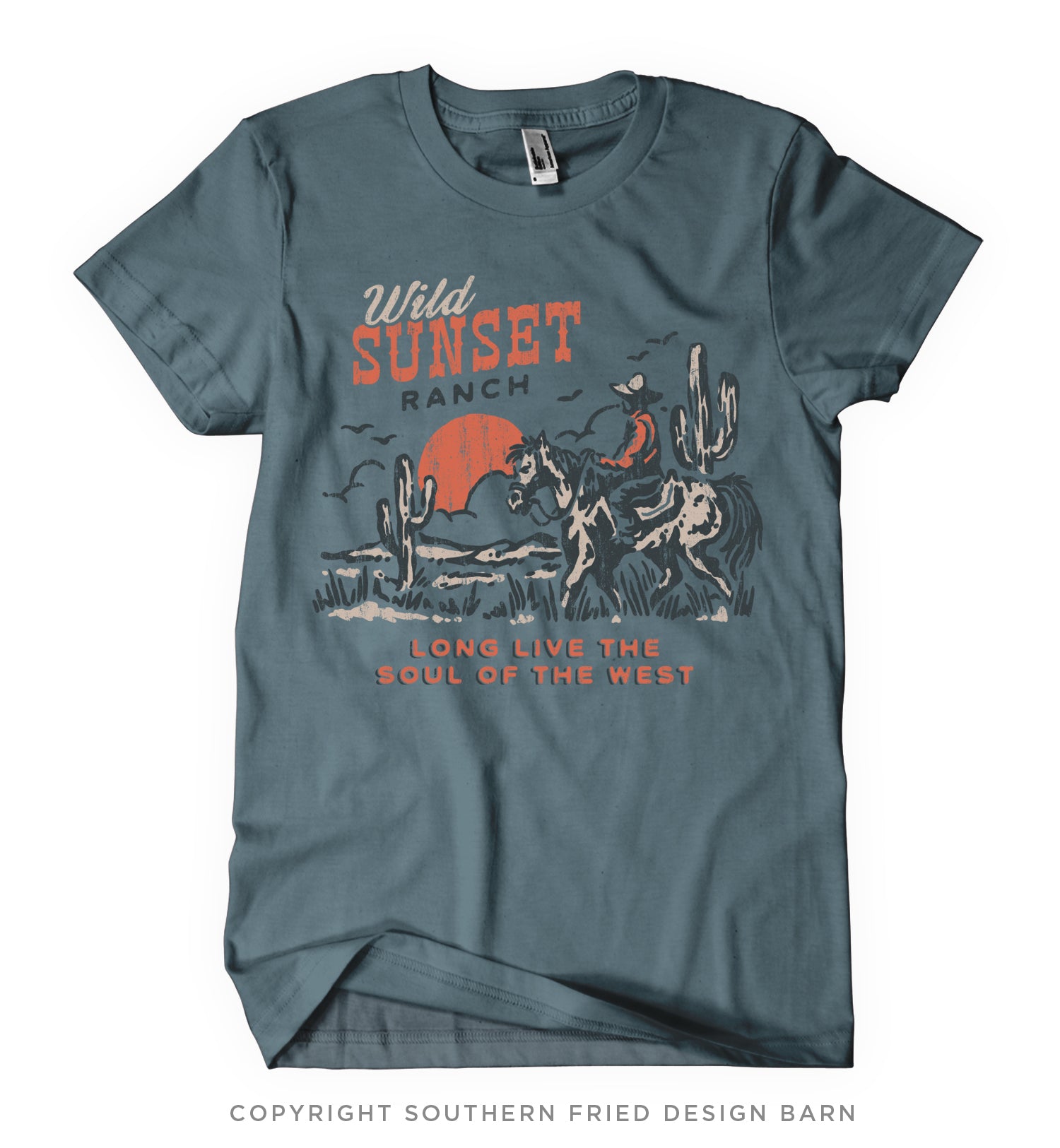 Wild Sunset Ranch Shirt