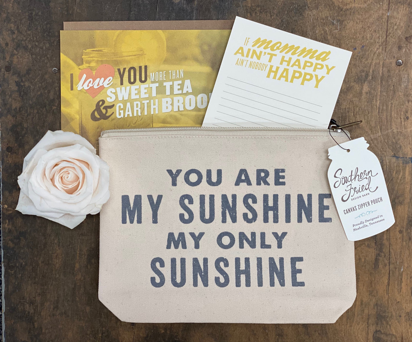 You Are My Sunshine - Zipper Pouch